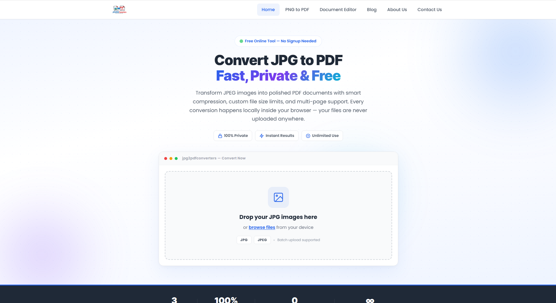 JPG2PDF Converters — custom PHP tool & SEO
