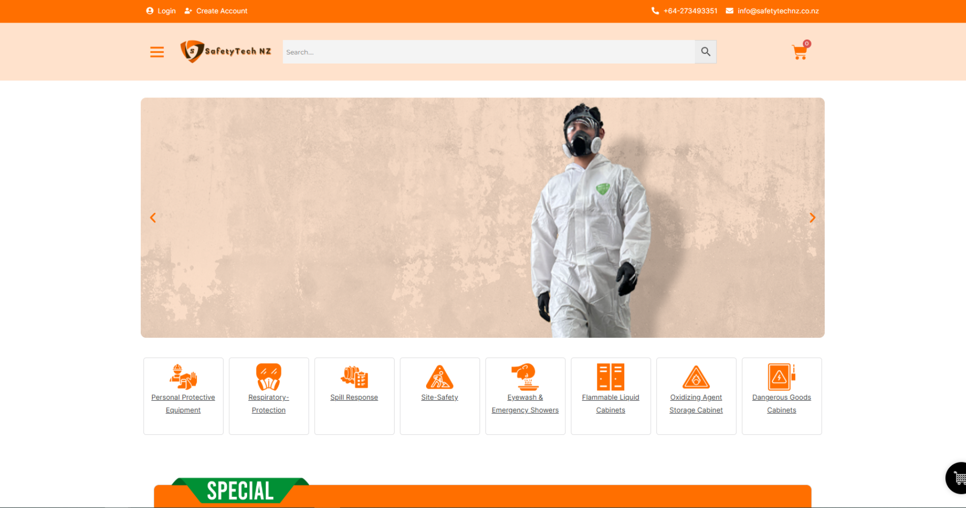 SafetyTech NZ — WooCommerce store build